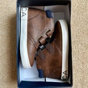 Nautical Toddle Strap Boot Brown Size 11